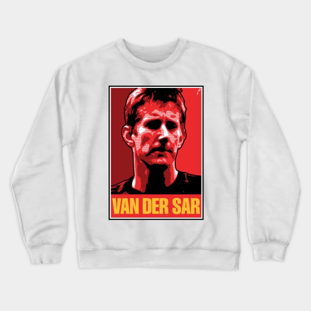 van der Sar Crewneck Sweatshirt by DAFTFISH